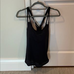 Athleta black workout tank